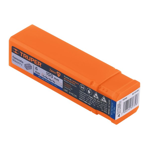 102342 - Broca para concreto 6 x 100 mm, Truper