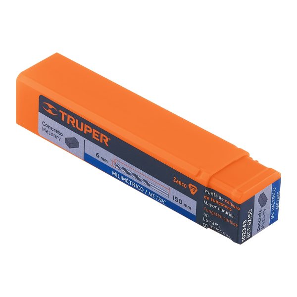 102343 - Broca para concreto 6 x 150 mm, Truper