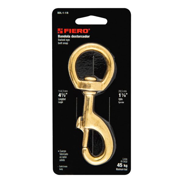 44048 - Bandola destorcedora de latón 1-1/8', Fiero