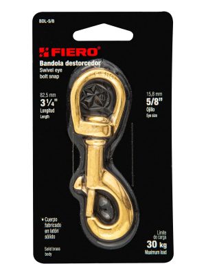 44045 - Bandola destorcedora de latón 5/8', Fiero