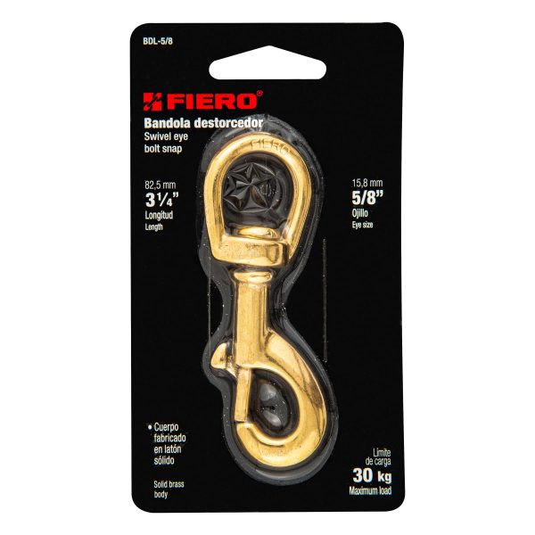 44045 - Bandola destorcedora de latón 5/8', Fiero