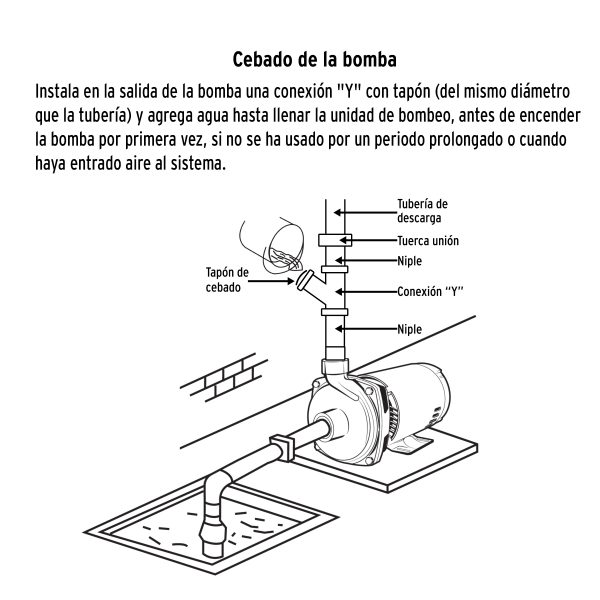 100433 - Bomba centrífuga para agua, 1 HP, TRUPER EXPERT