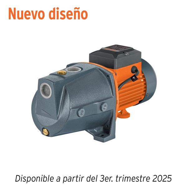 12407 - Bomba eléctrica tipo jet para agua, hierro, 1/2 HP, Truper