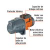 12407 - Bomba eléctrica tipo jet para agua, hierro, 1/2 HP, Truper