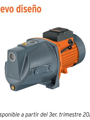 12408 - Bomba eléctrica tipo jet para agua, hierro, 1 HP, Truper
