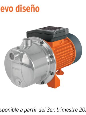 13559 - Bomba eléctrica tipo jet para agua, acero inoxidable, 1 HP
