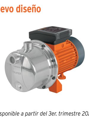 13557 - Bomba eléctrica tipo jet para agua, acero inoxidable, 3/4 HP