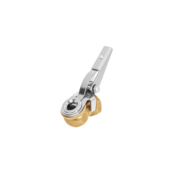 19026 - Cabeza infladora llantas c/clip, hembra, 1/4' NPT, TRUPER