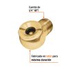 19087 - Cabeza infladora de llantas, macho, cuerda 1/4' NPT, TRUPER
