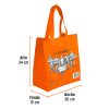 65013 - Bolsa ecológica naranja de 30 x 34 cm, Truper