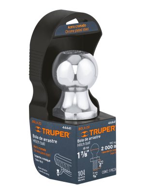 BOLA-20E1.jpg 44441 - Bola de arrastre para remolque, 1-7/8', 2000 lb, Truper