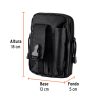 67021 - Bolso táctico negro para cinturón, Truper