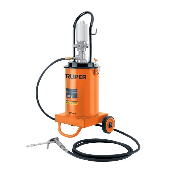 103645 - Bomba Inyectora Neumática de grasa, 12 Kg, Truper