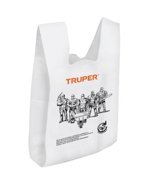 68052 - 100 bolsas plásticas biodegradables de 20 x 40 cm, Truper