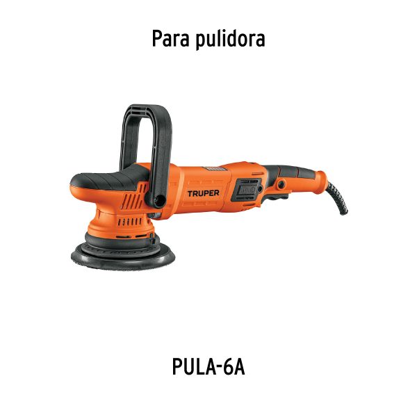 103420 - Borla p/pulir de lana de 6' hook and loop, TRUPER