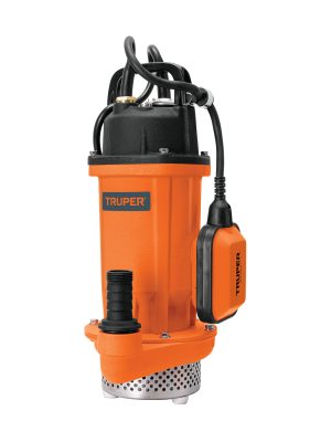 100169 - Bomba sumergible hierro fundido, agua limpia, 1/2 HP, TRUPER