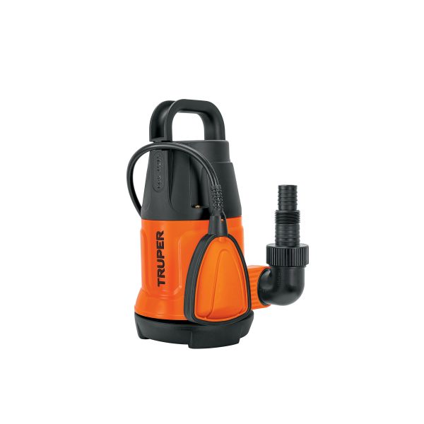12601 - Bomba sumergible plástica, 1/2 HP para agua limpia, Truper