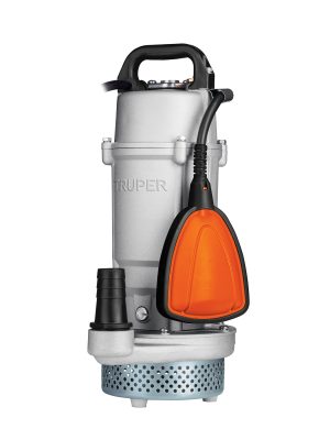 15001 - Bomba sumergible cubierta aluminio,agua limpia,1/2HP, TRUPER