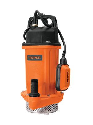100171 - Bomba sumergible hierro fundido, agua limpia, 1 HP, TRUPER