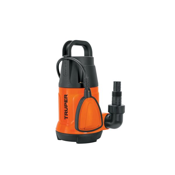 12602 - Bomba sumergible plástica, 1 HP para agua limpia, Truper