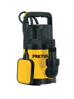 27197 - Bomba sumergible plástica, 1 HP para agua limpia, Pretul