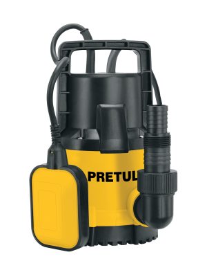 27196 - Bomba sumergible plástica, 3/4 HP para agua limpia, Pretul