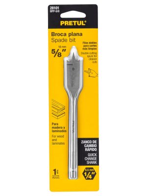 BPP-5-8E1.jpg 28101 - Broca plana de manita 5/8' para madera, Pretul