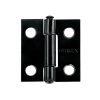 45632 - Bisagra rectangular 1' negra, HERMEX