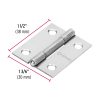 43186 - Bisagra rectangular 1-1/2' acero pulido, HERMEX