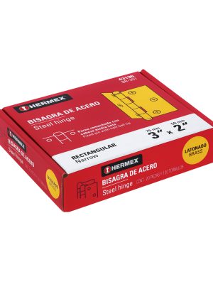 BR-301E1.jpg 43196 - Bisagra rectangular 3' acero latonado, HERMEX