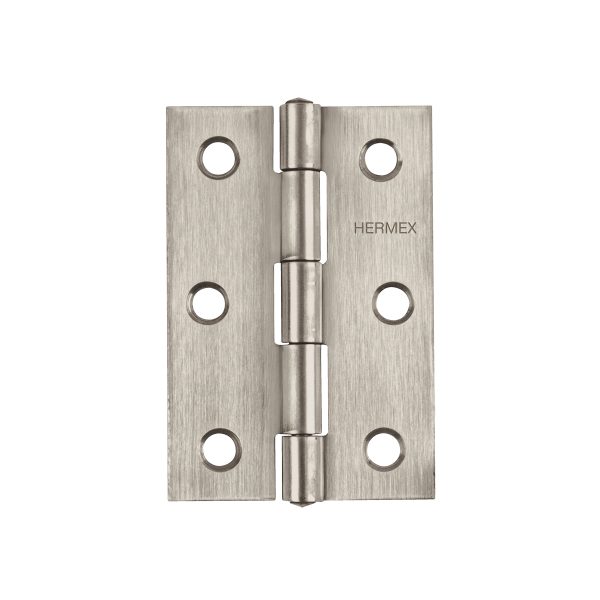 43204 - Bisagra rectangular 3-1/2' acero inoxidable, HERMEX