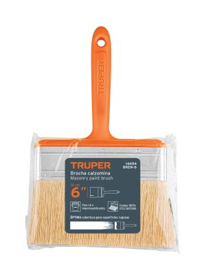 14494 - Brocha para encalar e impermeabilizar de 6', mango plástico