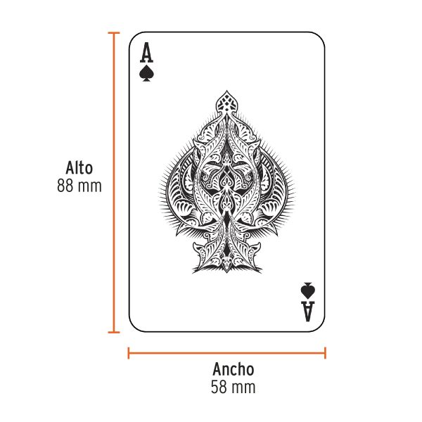 60141 - Baraja poker de 54 cartas, Truper