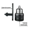 27038 - Broquero 1/2' con llave, PRETUL