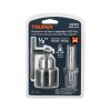 102475 - Broquero 1/2' con llave y adaptador SDS Plus, TRUPER
