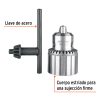 102477 - Broquero 3/8' con llave, cuerpo estriado, TRUPER EXPERT