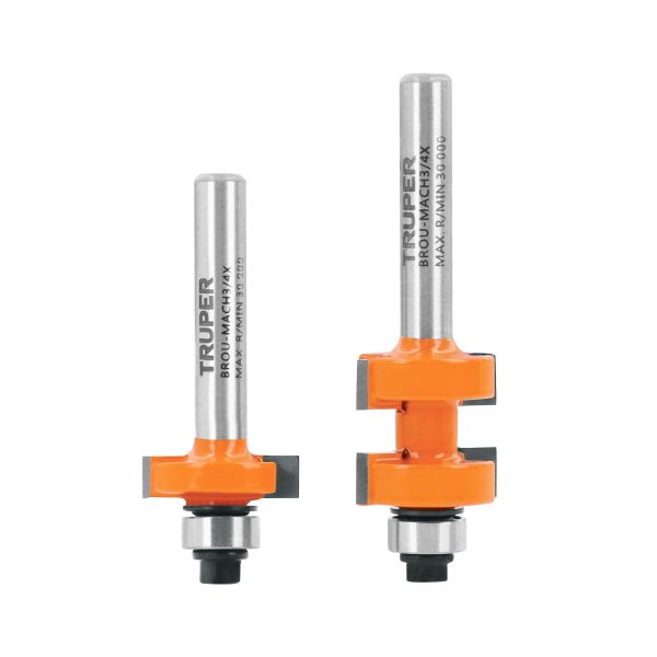 10671 - Juego de machimbrador, 3/4', con balero, Truper