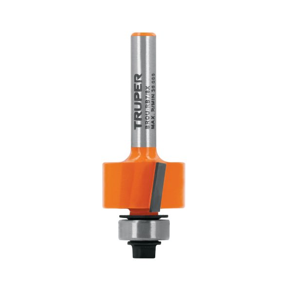 102724 - Broca para router, rebajado, 7/8' con balero, Truper