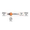102726 - Broca para router, redondeado, 5/8' con balero, Truper
