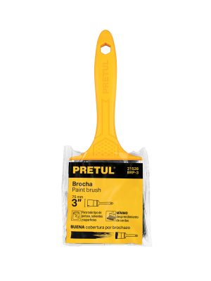 BRP-3E1.jpg 21528 - Brocha uso general de 3' con mango de plástico, Pretul