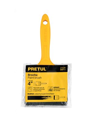 BRP-4E1.jpg 21529 - Brocha uso general de 4' con mango de plástico, Pretul