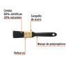 17860 - Brocha profesional de 1' mango de plástico, Truper Expert
