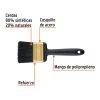 17863 - Brocha profesional de 2-1/2' mango de plástico, Expert