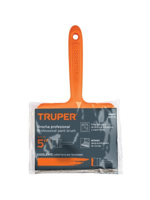 BRT-5E1.jpg 14487 - Brocha profesional de 5' con mango de plástico, Truper