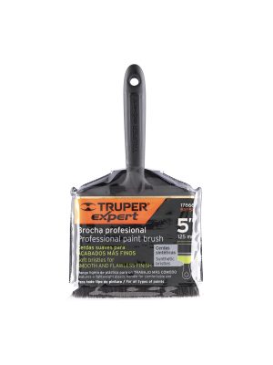 17866 - Brocha profesional de 5' mango de plástico, Truper Expert