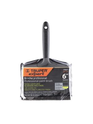 17867 - Brocha profesional de 6' mango de plástico, Truper Expert
