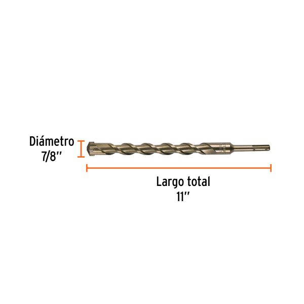 11288 - Broca SDS Plus 7/8 x 11', Truper