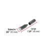 44635 - Bisagra tubular soldable de 3/8', HERMEX