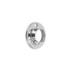 48975 - Brida cromada para tubo redondo de clóset, HERMEX