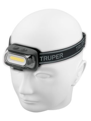 103086 - Linterna de minero LED 460 lm con sensor, recargable, TRUPER